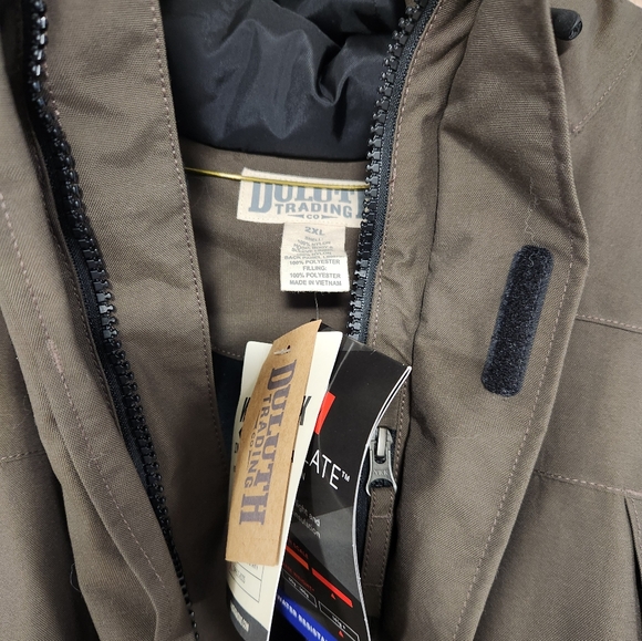 Duluth Trading  Co Whaleback Waterproof Insulated Parka (NEW) XXL - Picture 2 of 4